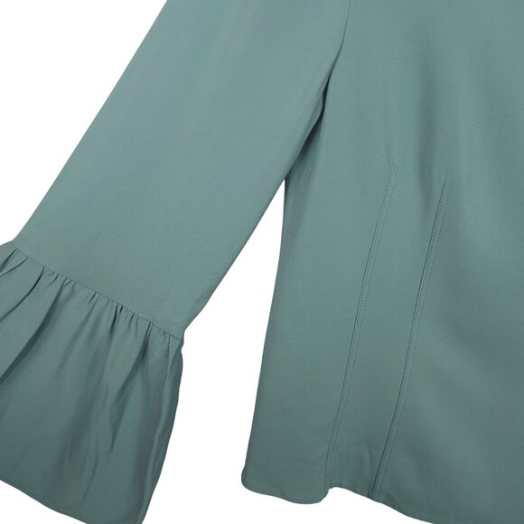 Womens 4 Robins Egg Blue Whimsigoth Fairycore Boho Cottagecore Summer Blouse Top - Picture 7 of 12